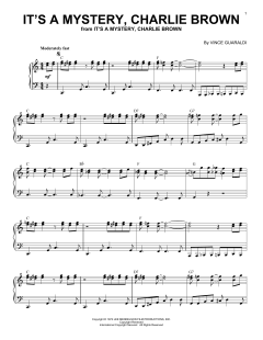 It's A Mystery Charlie Brown von Vince Guaraldi (Download) 
