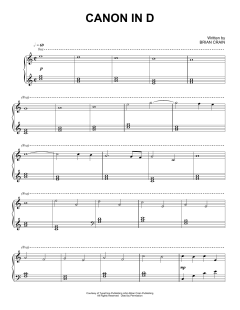 Canon In D von Brian Crain (Download) 