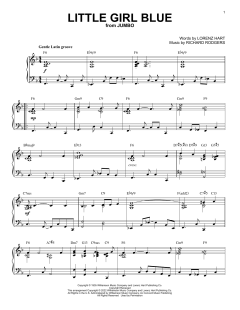 Little Girl Blue [Jazz version] von Lorenz Hart (Download) 