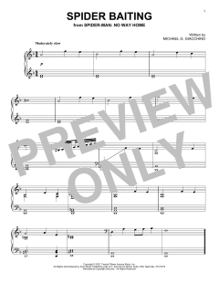 Spider Baiting von Michael G. Giacchino (Download) 