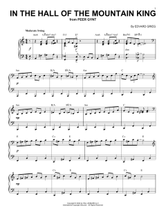 In The Hall Of The Mountain King [Jazz version] von Edvard Grieg (Download) 