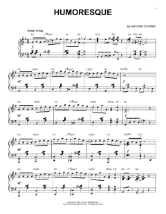 Humoresque [Jazz version] von Anton Dvorak (Download) 
