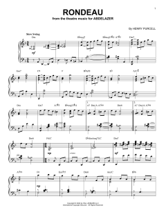 Rondeau [Jazz version] von Henry Purcell (Download) 