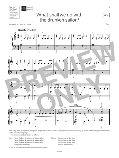 What shall we do with the drunken sailor? von Traditional (Download) 