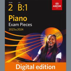 Forget-me-not Waltz (Grade 2, list B1, from the ABRSM Piano Syllabus 2023 & 2024) (Download) 