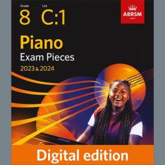 Rumores de La Caleta (Grade 8, list C1, from the ABRSM Piano Syllabus 2023 & 2024) (Download) 