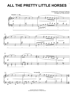 All The Pretty Little Horses von Southeastern American Folksong (Download) 