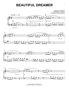 Beautiful Dreamer von Stephen C. Foster (Download) 