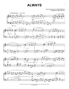 Always von Irving Berlin (Download) 