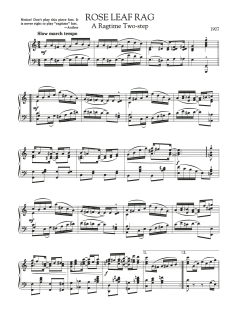 Rose Leaf Rag (Download) 