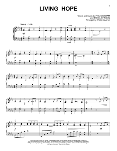 Living Hope [Classical version] von Phil Wickham (Download) 