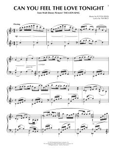 Can You Feel The Love Tonight von Elton John (Download) 