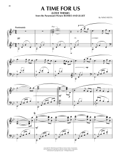 A Time For Us (Love Theme) von Nino Rota (Download) 
