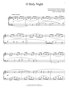 O Holy Night von John S. Dwight (Download) 