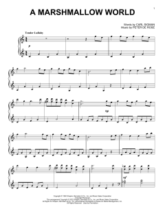 A Marshmallow World von Carl Sigman (Download) 