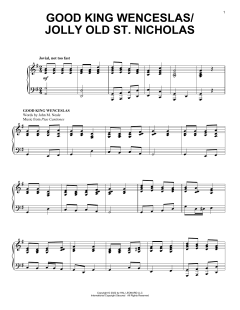 Good King Wenceslas/Jolly Old Saint Nicholas von John M. Neale (Download) 