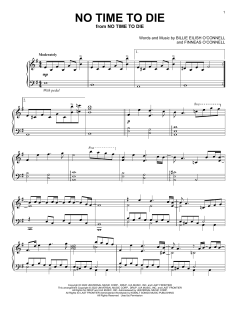 No Time To Die von Billie Eilish (Download) 