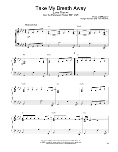Take My Breath Away (Love Theme) von Berlin (Download) 