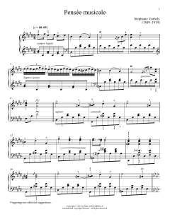 Pensee musicale von Stephanie Vrabley (Download) 