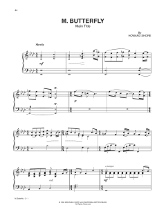 M. Butterfly (Main Title Theme) (Download) 