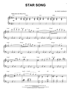 Star Song [Jazz version] von Vince Guaraldi (Download) 