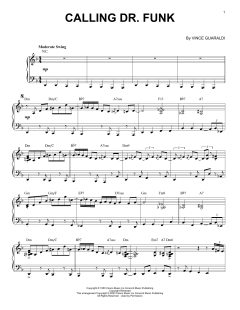 Calling Dr. Funk [Jazz version] von Vince Guaraldi (Download) 