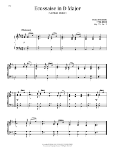 Ecossaise in D Major, Op. 33, No. 2 (Download) 