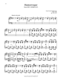 Humoresque, Op. 10, No. 2 (Download) 
