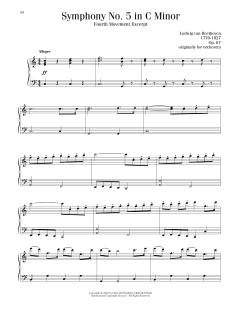 Symphony No. 5, Fourth Movement Excerpt (Download) 