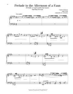 Prelude To The Afternoon Of A Faun (Download) 