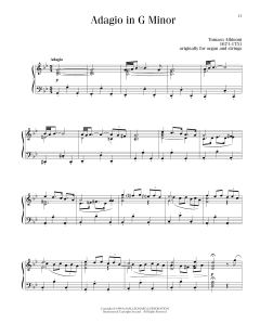 Adagio in G Minor (Download) 