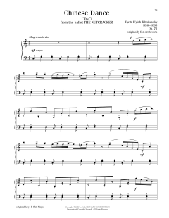 Chinese Dance ("Tea"), Op. 71a (Download) 