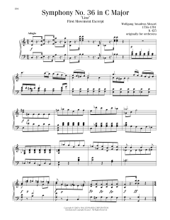 Symphony No. 36 ("Linz"), First Movement Excerpt (Download) 