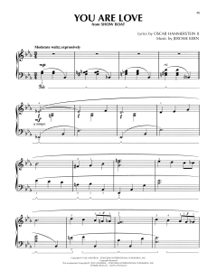 You Are Love von Jerome Kern (Download) 