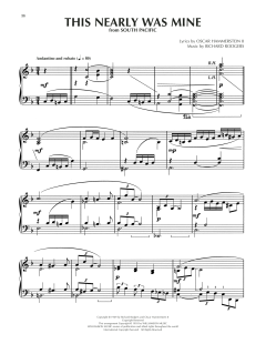 This Nearly Was Mine von Richard Rodgers (Download) 