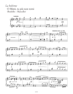 O Mimì, tu più non torni von Luigi Illica (Download) 