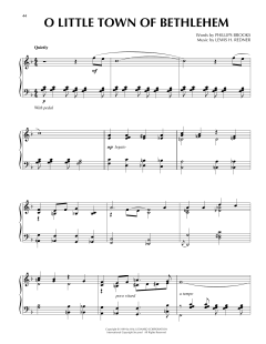 O Little Town Of Bethlehem [Jazz version] von Lewis H. Redner (Download) 