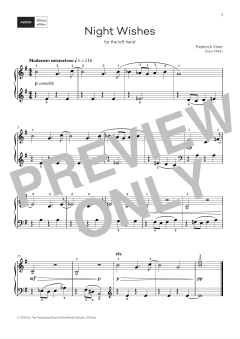 Night Wishes: for left or right hand (Download) 