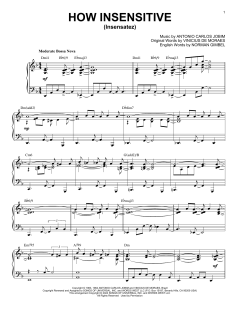 How Insensitive (Insensatez) von Astrud Gilberto (Download) 