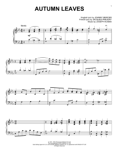 Autumn Leaves von Roger Williams (Download) 