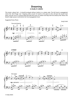 Dreaming (LCME Electronic Keyboard Grade 4 List A) von Andy Smith (Download) 