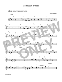 Caribbean Breeze (LCME Electronic Keyboard Grade 2 List A) von Chris Stanbury (Download) 