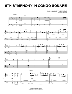 5th Symphony In Congo Square von Ludwig van Beethoven (Download) 
