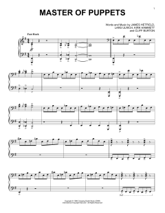 Master Of Puppets von Metallica (Download) 