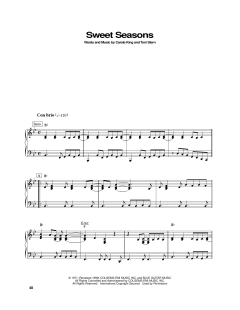 Sweet Seasons von Carole King (Download) 