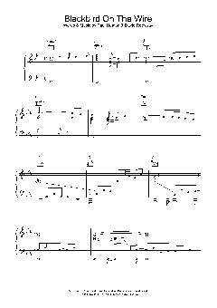 Blackbird On The Wire von Edmund Hamilton Sears (Download) 