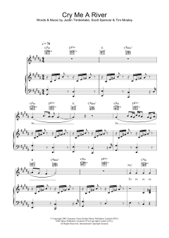 Cry Me A River von Justin Timberlake (Download) 