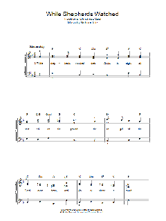 While Shepherds Watched von Traditional (Download) 