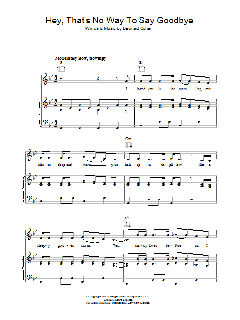 Hey, That's No Way To Say Goodbye von Daniel Iverson (Download) 