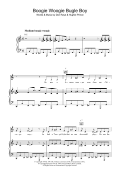 Boogie Woogie Bugle Boy von Don Raye (Download) 